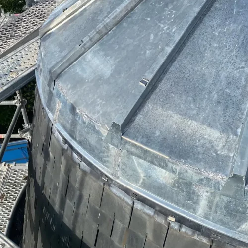 installation toiture en zinc Paris