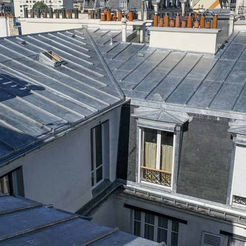 rénovation toiture zinc Paris Alésia