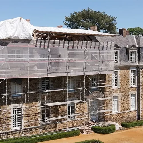 restauration château Dujardin France